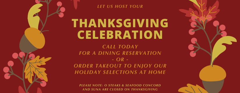 Enjoy Thanksgiving 2020 Your Way!