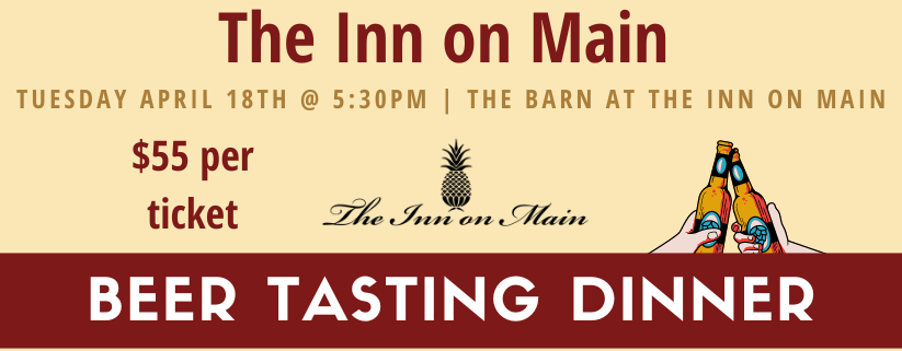 Beer Tasting Dinner in the Barn