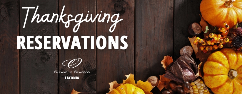 Thanksgiving Buffet at O Steaks & Seafood Laconia