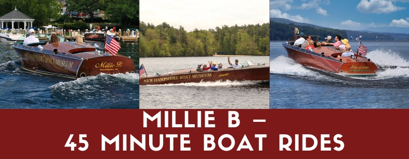 Millie B – 45 Minute Boat Rides