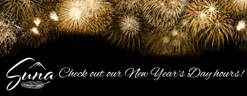 New Year's Day Hours at Suna Restaurant