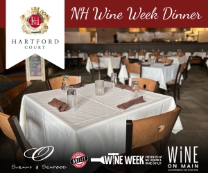 Hartford Court NH Wine Week Dinner at O Steaks & Seafood Concord with Wine on Main.