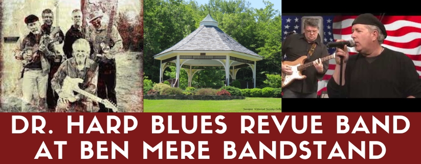 Dr. Harp Blues Revue Band at Ben Mere Bandstand