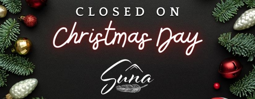 Christmas Day and Boxing Day Hours at Suna Restaurant
