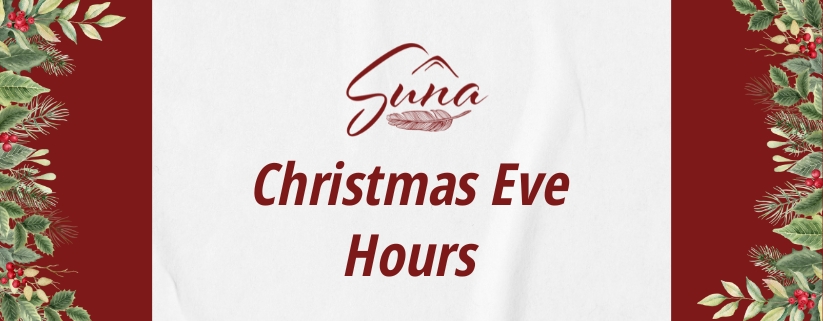 Christmas Eve Hours at Suna Restaurant