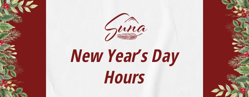 New Year's Day Hours at Suna Restaurant