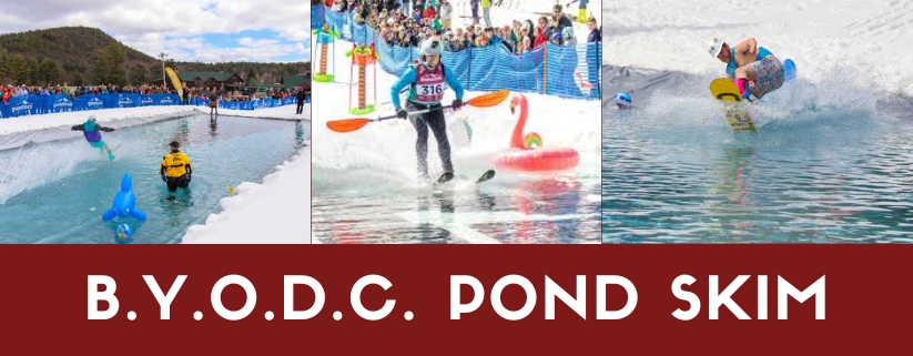 B.Y.O.D.C. Pond Skim at Gunstock Mountain Resort