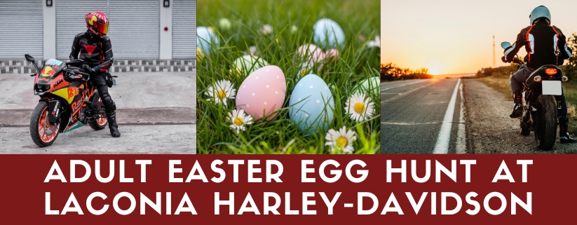 Adult Easter Egg Hunt at Laconia Harley-Davidson